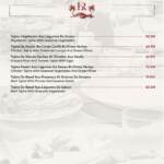 Menu Restaurant Hôtel Racine Marrakech December 2023 210111-237800